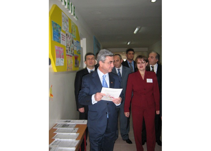 Президент Республики Армения С.Саркисян.