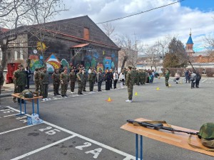 СКОРОСТЬ, СИЛА, ВОЕННЫЙ ДУХ. СОРЕВНОВАНИЯ 10-Х КЛАССОВ