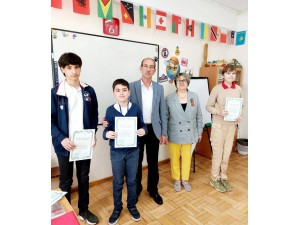 ВРУЧЕНИЕ ГРАМОТ ПОБЕДИТЕЛЯМ ОЛИМПИАД
