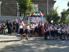Торжественная линейка, посвящённая к празднику 1 сентября 2017