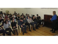 Встреча учеников 11-ых классов с представителем РЭУ имени Г.В. Плеханова