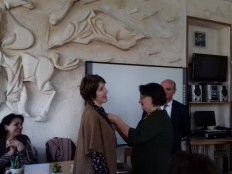 Награждение учителей медалями Министерства обороны Российской Федерации