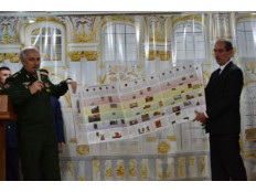 Визит генерал-полковника В. П. Горемыкина в школу