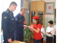 Посвящение в ряды ВВПОД «Юнармия»