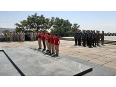 Юнармейцы школы в Международных Армейских играх