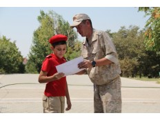 Юнармейцы школы в Международных Армейских играх