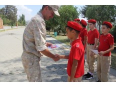 Юнармейцы школы в Международных Армейских играх