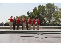 Юнармейцы школы в Международных Армейских играх