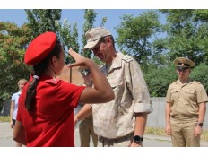 Юнармейцы школы в Международных Армейских играх