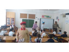 Посвящение первоклассников в ПЕШЕХОДЫ.