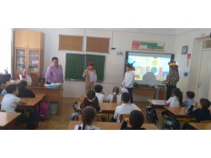 Посвящение первоклассников в ПЕШЕХОДЫ.