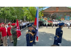 Парад юных гвардейцев ко Дню Победы