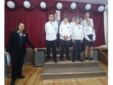 Посвящение в старшеклассники.