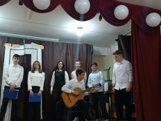 Посвящение в старшеклассники.