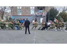 СКОРОСТЬ, СИЛА, ВОЕННЫЙ ДУХ. СОРЕВНОВАНИЯ 10-Х КЛАССОВ