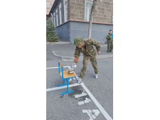 СКОРОСТЬ, СИЛА, ВОЕННЫЙ ДУХ. СОРЕВНОВАНИЯ 10-Х КЛАССОВ